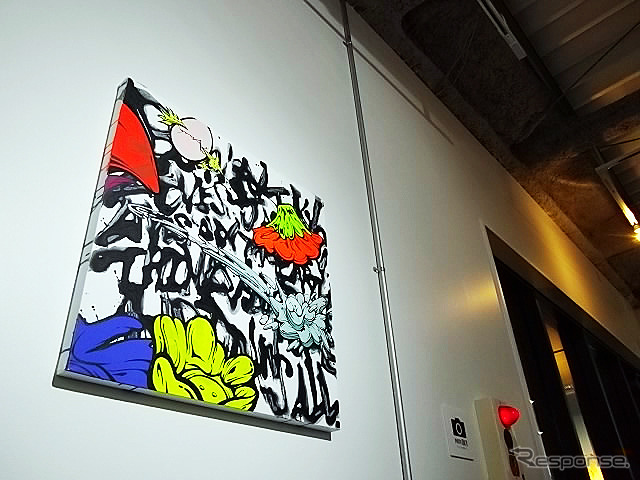 中目黒高架下の期間限定ギャラリー「SHUN SUDO PAINT OVER EXHIBITION 2017 in TOKYO」(2月1~12日、12~19時)