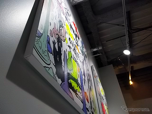 中目黒高架下の期間限定ギャラリー「SHUN SUDO PAINT OVER EXHIBITION 2017 in TOKYO」(2月1~12日、12~19時)