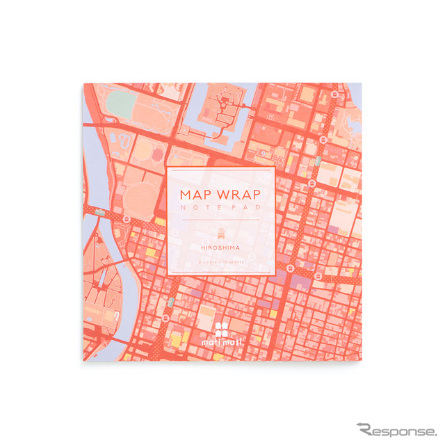MAP WRAP NOTEPAD(広島)