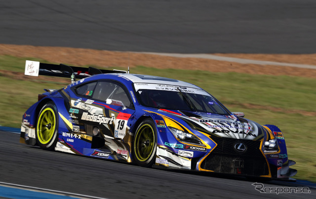 #19 LEXUS TEAM WedsSport BANDOH（マシンは昨年のRC F）