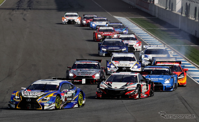辛い出来事があったあとのレースを、#19 LEXUS TEAM WedsSport BANDOHは見事に制す(昨季タイ大会)。