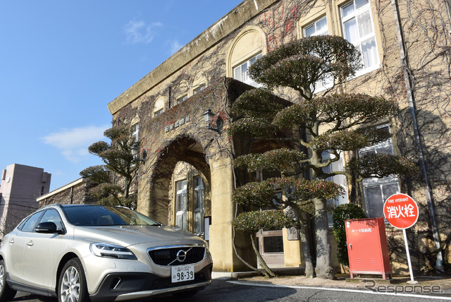 現在は歴史館として使われている国立ハンセン氏病療養所、長島愛生園の旧館。世界遺産登録を目指しているらしい。