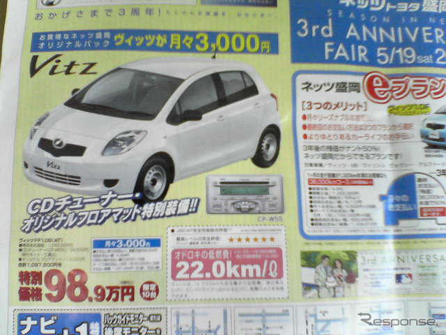 【明日の値引き情報】このプライスでコンパクトカーを購入できる!!