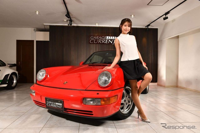 「外車王」イメージガールの立花サキ