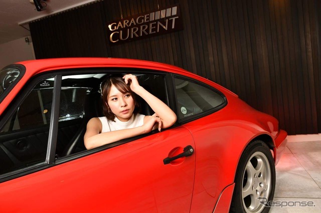 「外車王」イメージガールの立花サキ