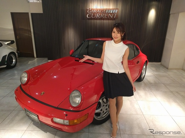 「外車王」イメージガールの立花サキ