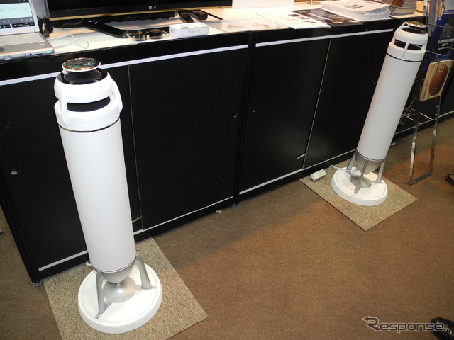 オオアサ電子が展示したハイレゾ対応スピーカー「エグレッタTS1000F」