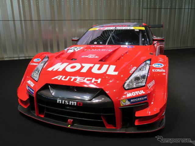 今季型の『Nissan GT-R NISMO GT500』（#23 ニスモ）。