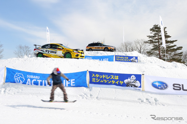 スバルゲレンデタクシー2017（岐阜県高鷲スノーパーク）