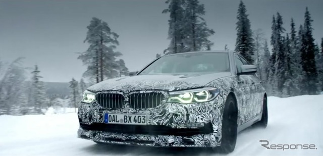 BMW アルピナの開発プロトタイプ車
