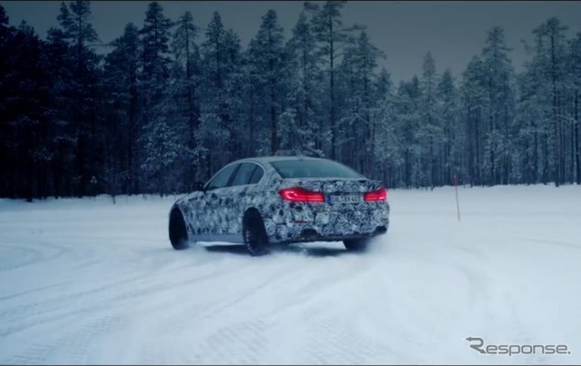 BMW アルピナの開発プロトタイプ車