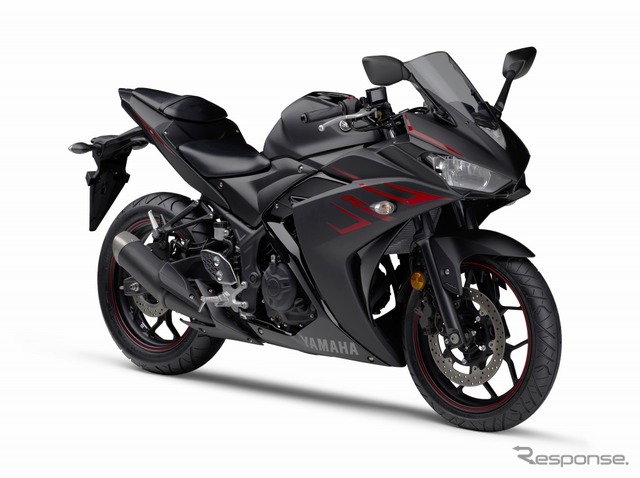 ヤマハ YZF-R3/R25、2017年モデルを発売…カラー＆グラフィック変更