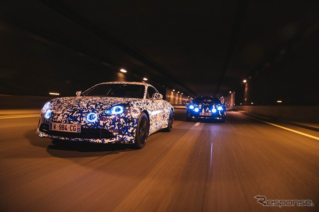 アルピーヌの新型スポーツカー