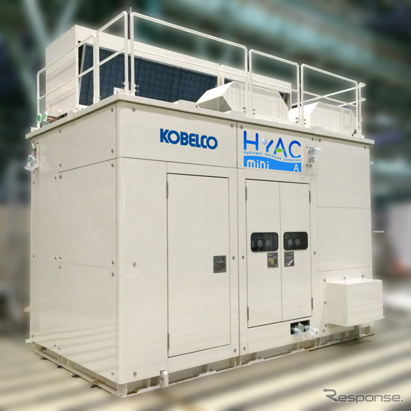 神戸製鋼 水素ステーション用オールインワン コンパクトパッケージ HyAC mini-A