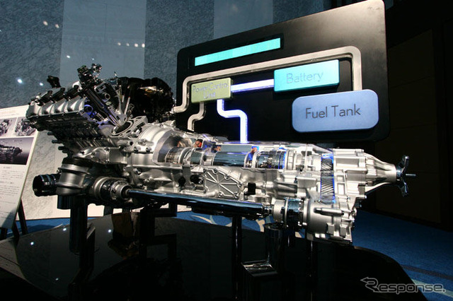 【レクサス LS600h 発表】レクサス ハイブリッド ドライブ