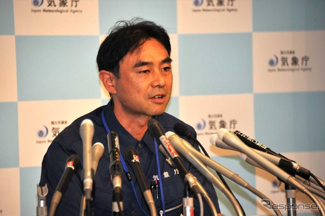 気象庁の青木元地震津波監視課長(東京・大手町)
