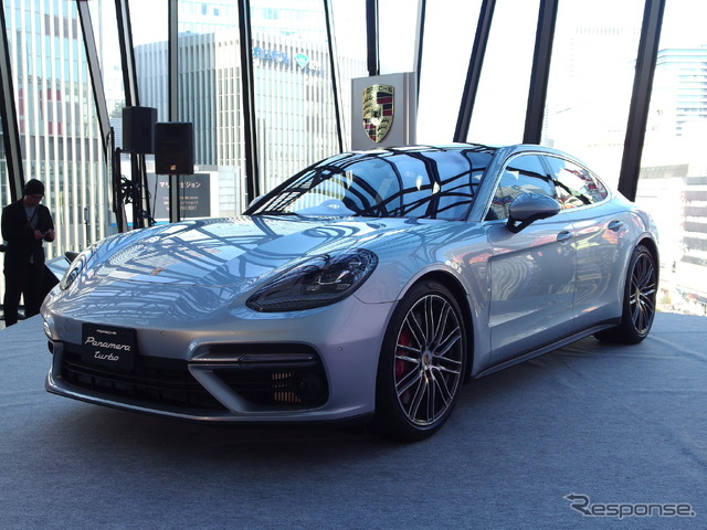 ポルシェ・パナメーラ 新型（参考画像）