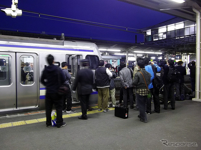 内房線 館山発東京行き「特別快速」最終日（3月3日）