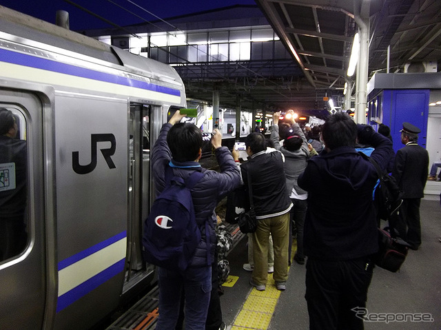 内房線 館山発東京行き「特別快速」最終日（3月3日）