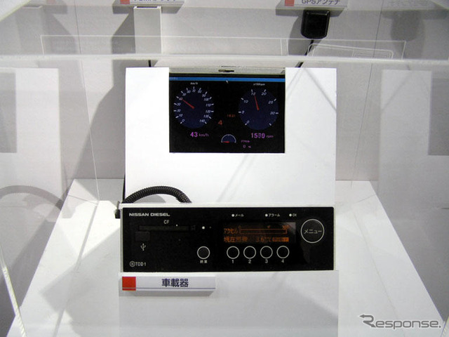 【人とくるまのテクノロジー展07】大型車は予防安全技術とテレマティクス