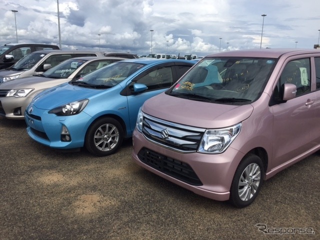 海を渡ったガラ軽(軽中古車)