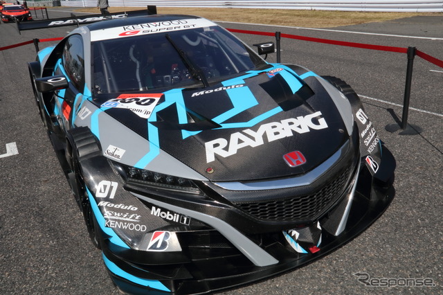 2017年のRAYBRIG NSX-GT