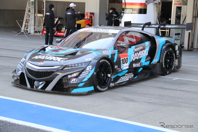 2017年のRAYBRIG NSX-GT