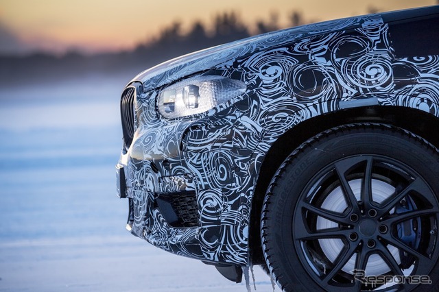 BMW X3 次期型の開発プロトタイプ車