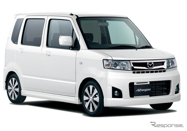 マツダ AZ-ワゴンのカスタムスタイルにターボエンジン