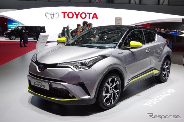 トヨタ C-HR(ジュネーブモーターショー2017)