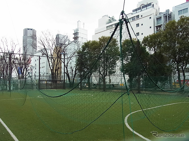 渋谷区立宮下公園（2017年3月8日）