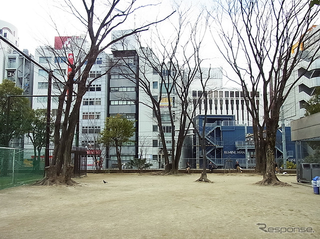 渋谷区立宮下公園(2017年3月8日)