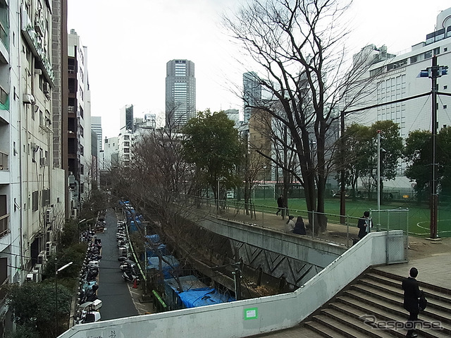 渋谷区立宮下公園(2017年3月8日)