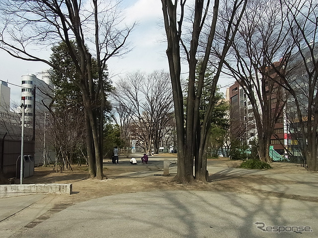 渋谷区立宮下公園(2017年3月8日)