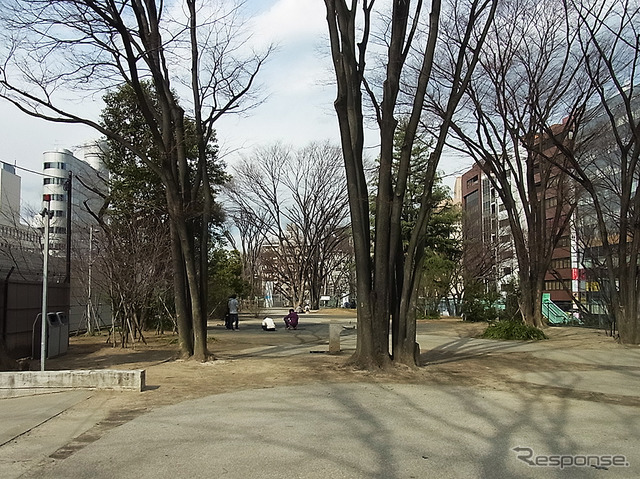 渋谷区立宮下公園（2017年3月8日）