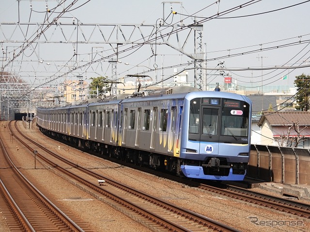 横浜高速鉄道のY500系。みなとみらい線のほか東急東横線や東京メトロ副都心線などにも乗り入れている。