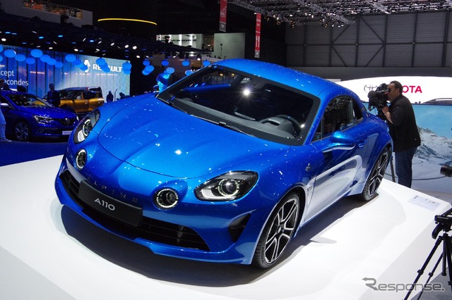 アルピーヌ A110(ジュネーブモーターショー2017)