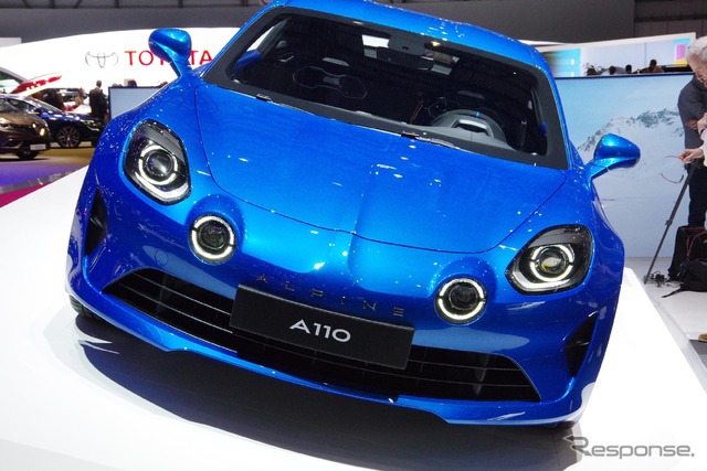 アルピーヌ A110(ジュネーブモーターショー2017)