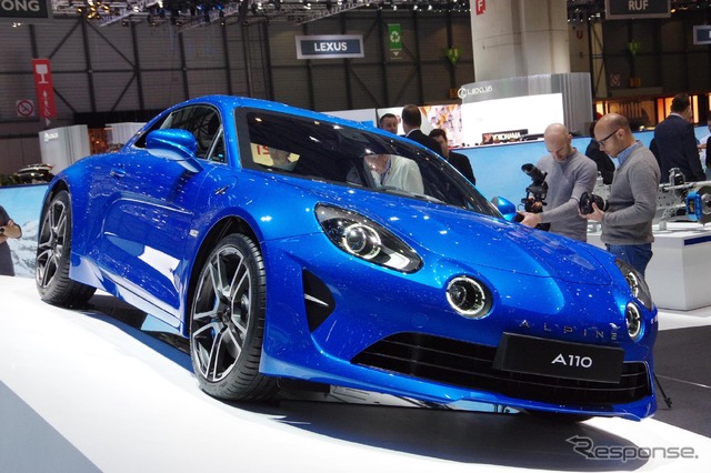 アルピーヌ A110(ジュネーブモーターショー2017)