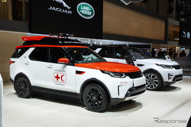 新型ランドローバー・ディスカバリーのプロジェクトヒーロー(ジュネーブモーターショー2017)