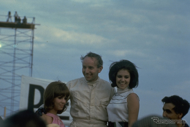 サーティース氏は1967年のF1イタリアGPで優勝(当時ホンダ)。