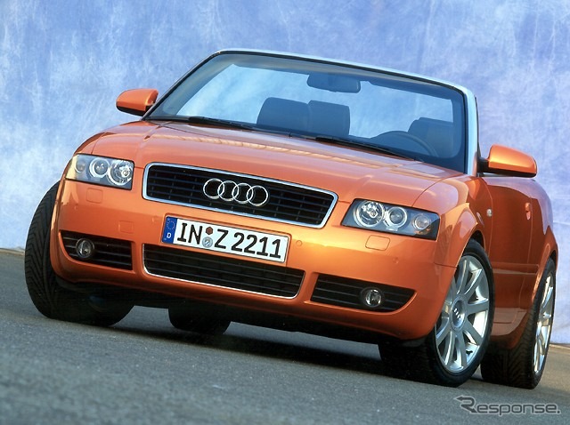 【フランクフルトショー2001出品車】『A4カブリオレ』---1000分の1秒の安全