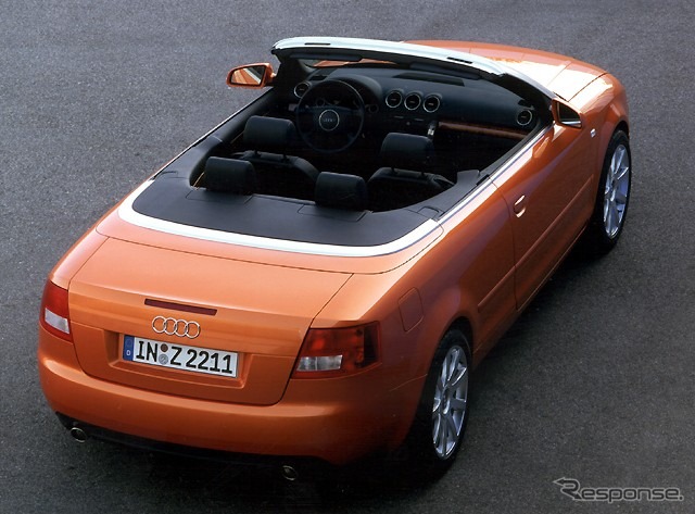 【フランクフルトショー2001出品車】『A4カブリオレ』---1000分の1秒の安全