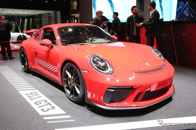 ポルシェ 911 GT3(ジュネーブモーターショー2017)