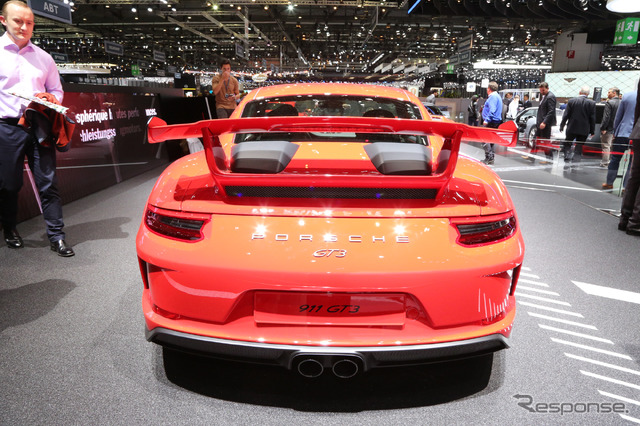 ポルシェ 911 GT3(ジュネーブモーターショー2017)