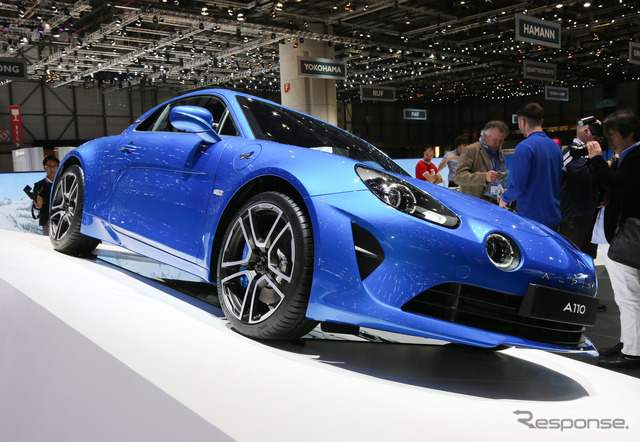 アルピーヌ A110(ジュネーブモーターショー2017)