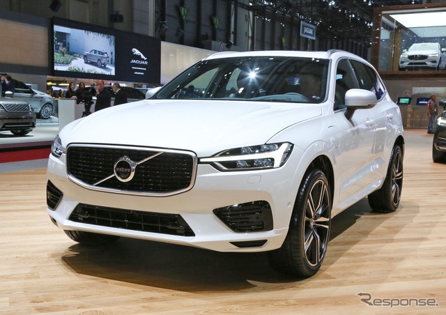 ボルボ XC60 新型「T8 ツインエンジン」(ジュネーブモーターショー2017)