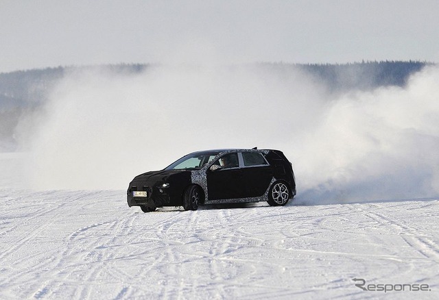 ヒュンダイの高性能ブランド「N」の雪上テスト