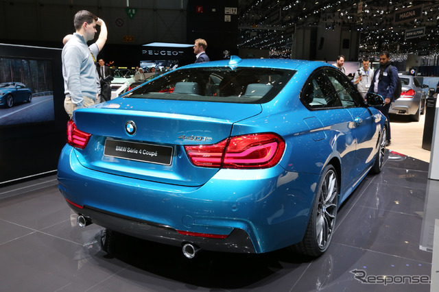 BMW 4シリーズ クーペ(ジュネーブモーターショー2017)