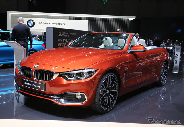 BMW 4シリーズ カブリオレ(ジュネーブモーターショー2017)